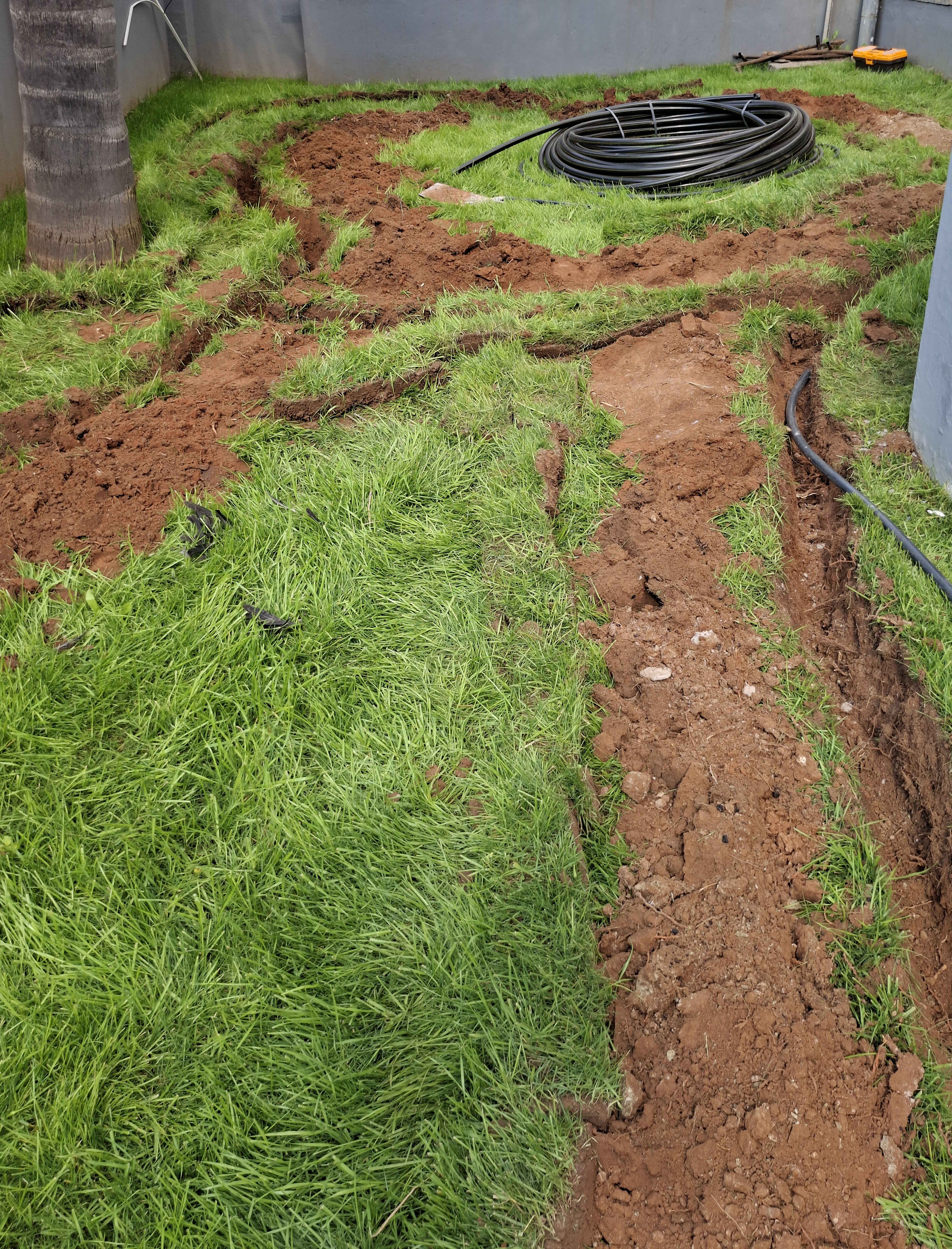 Irrigation installation project